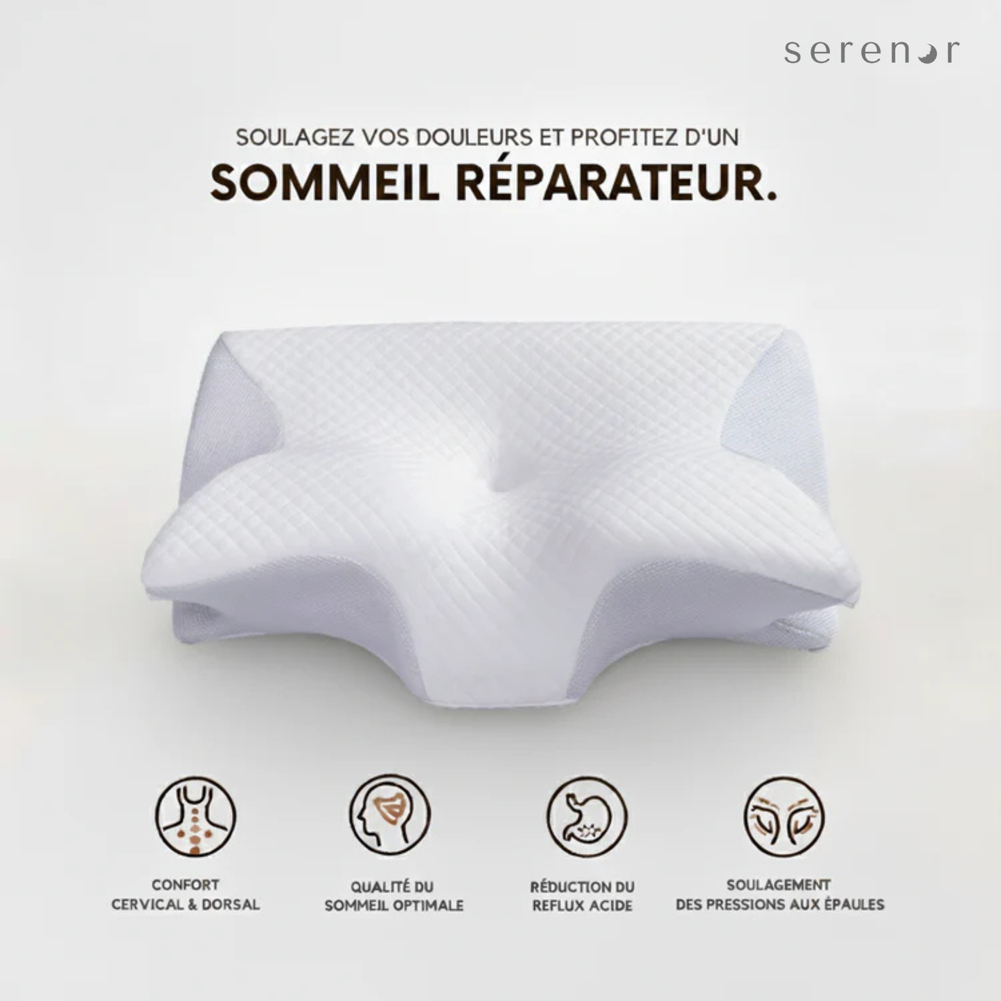 Oreiller Ergonomique Serenity