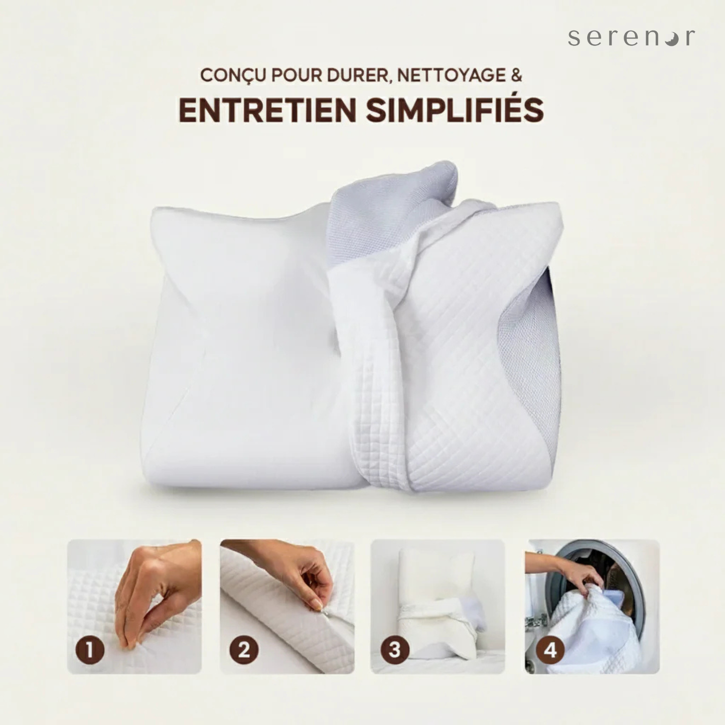 Oreiller Ergonomique Serenity